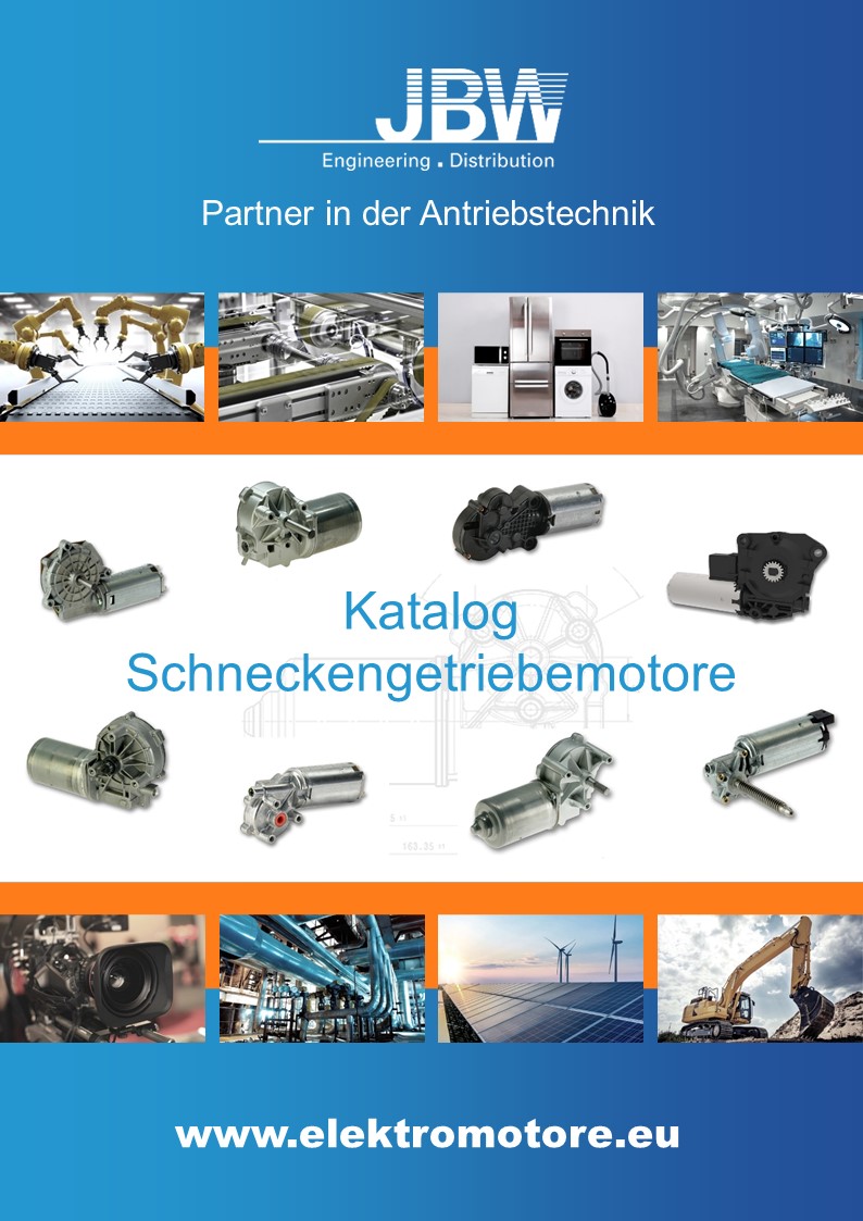 JBW_Schneckengetriebemotor-Katalog Baureihen | Stand: 2022.04